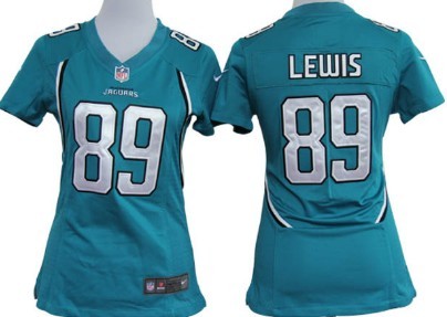 Nike Team Jersey Jacksonville Jaguars 89 Marcedes Lewis Green Game